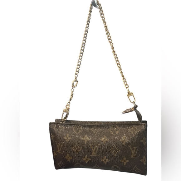 Louis Vuitton Brown Monogram Vintage Bucket Bag Pouch - Picture 2 of 15